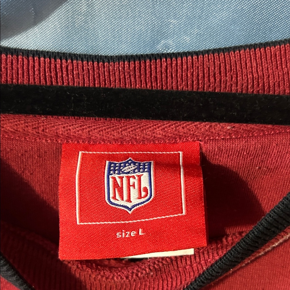 Vintage san francisco 49ers Large size red sweatshirt - Picture 2 of 5
